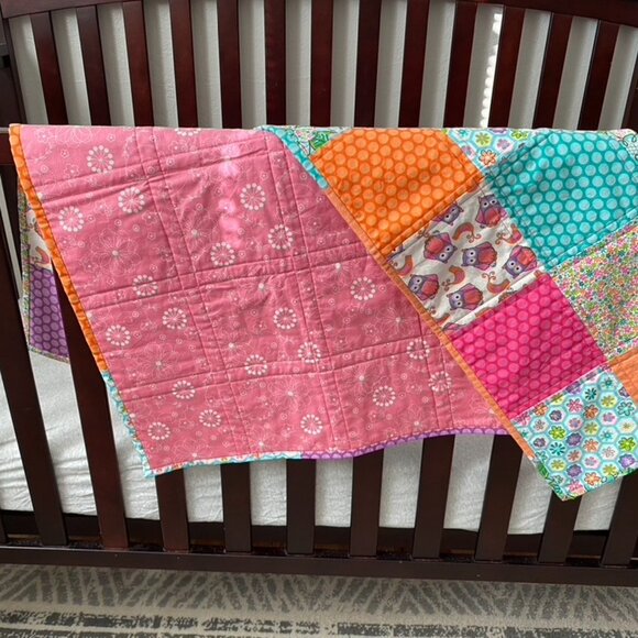*NEW* Handmade Baby Girl Quilt - Picture 4 of 10